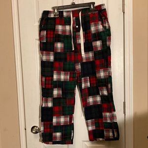 Mens J. Crew Flannel Sweatpants